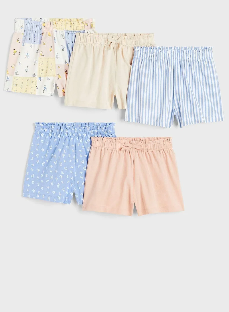 اتش اند ام مجموعة شورت للأطفال (عدد 5)